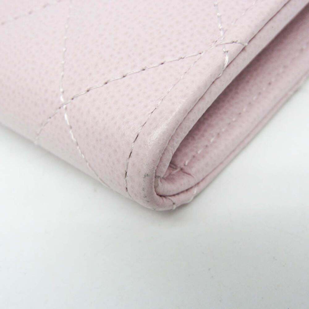 CHANEL Authentic Pink Leather Wallet - Picture 8 of 16
